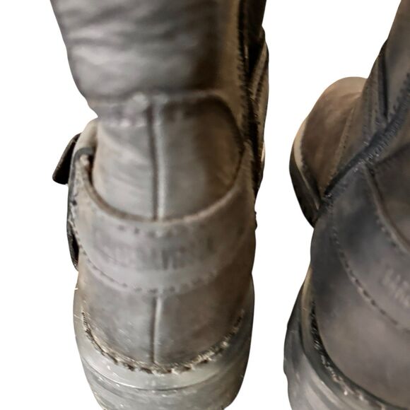 Harley-Davidson Women's Scarlet Zip Harness Biker Boot Size 8 - Picture 6 of 10